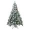 7.5ft. Unlit Flocked Somerset Spruce Artificial Christmas Tree